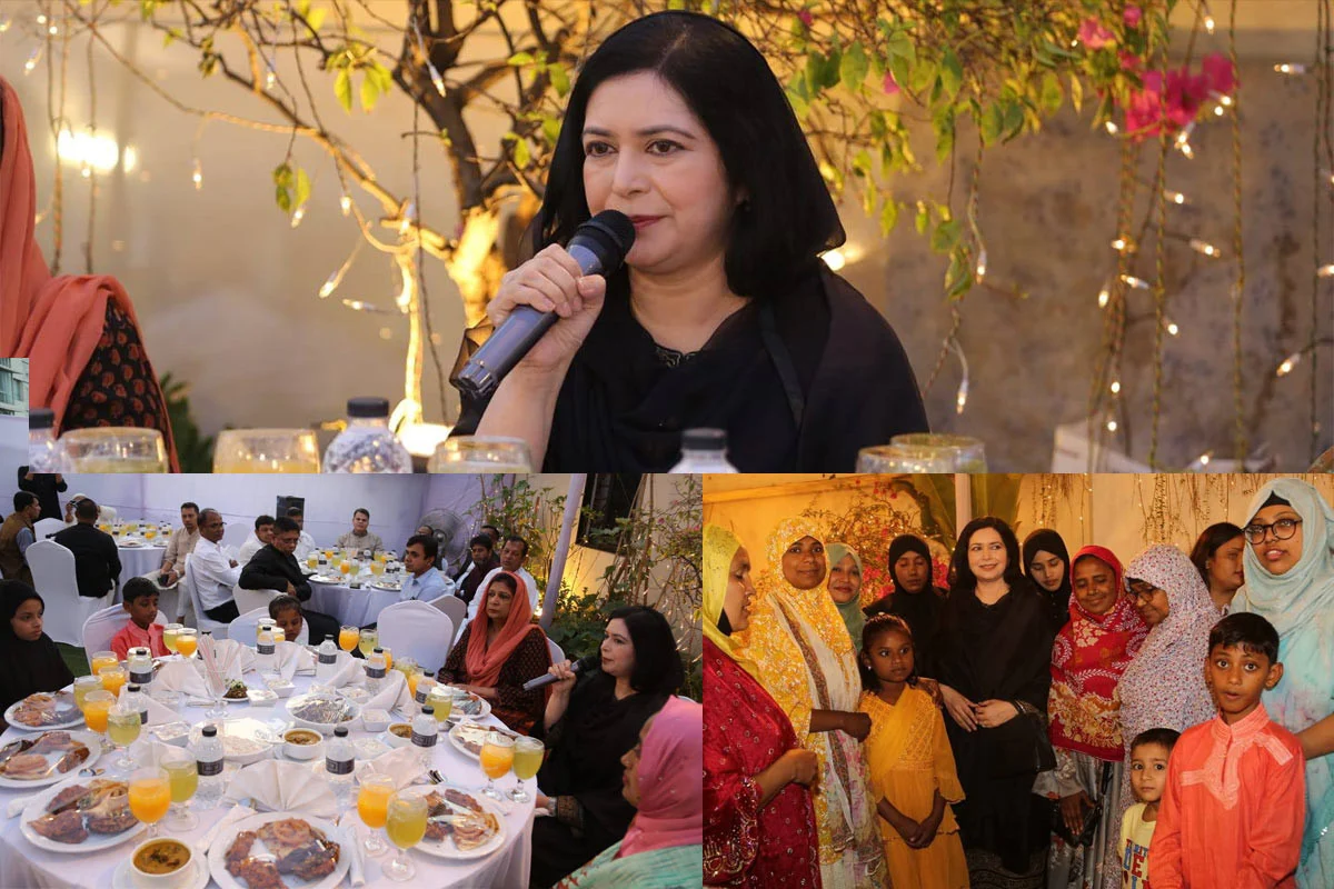 সুবিধা বঞ্চিত নারী ও শিশুদের নিয়ে ইফতার করলেন ডা. জুবাইদা রহমান