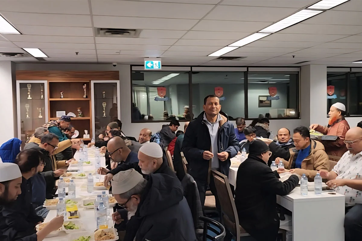 কানাডার ক্যালগেরি'র সেলেসটিয়া প্রোডাকশন হাউজের ইফতার মাহফিল