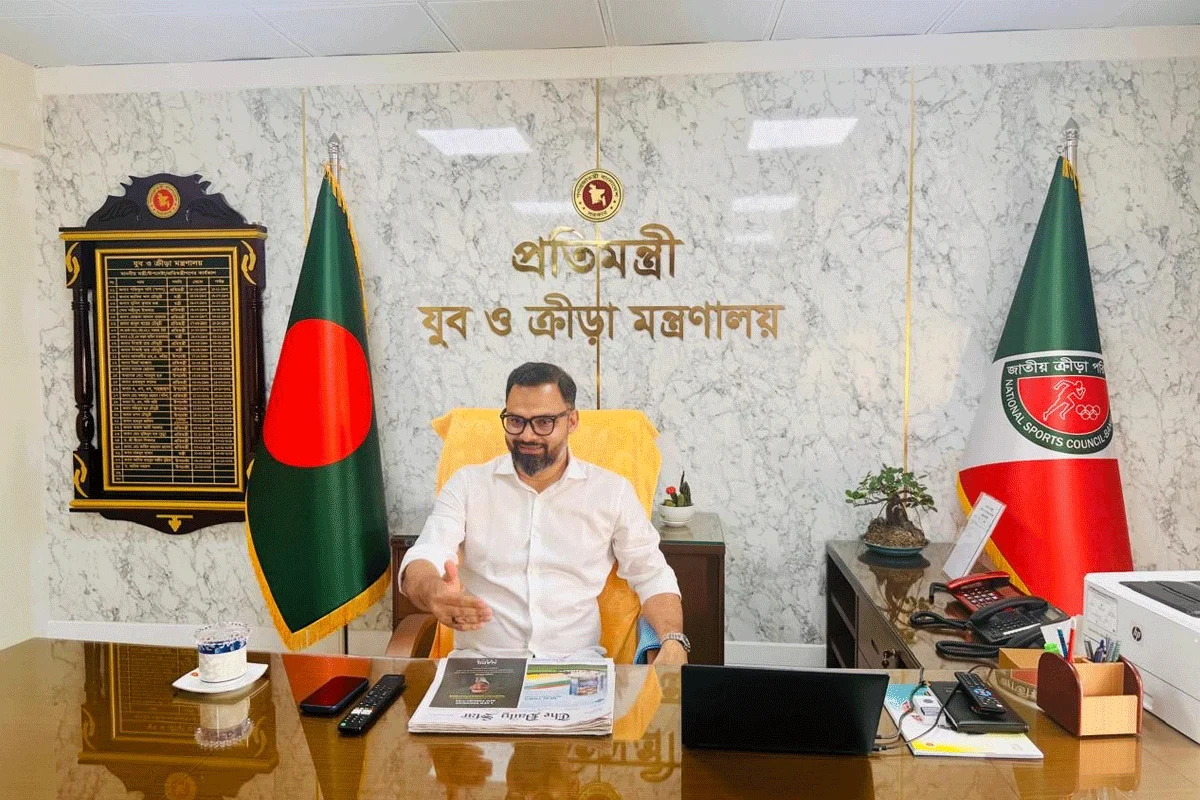 সোমবার ক্রীড়াভাতা প্রদান কার্যক্রম উদ্বোধন করবেন প্রধানমন্ত্রী: ক্রীড়া প্রতিমন্ত্রী