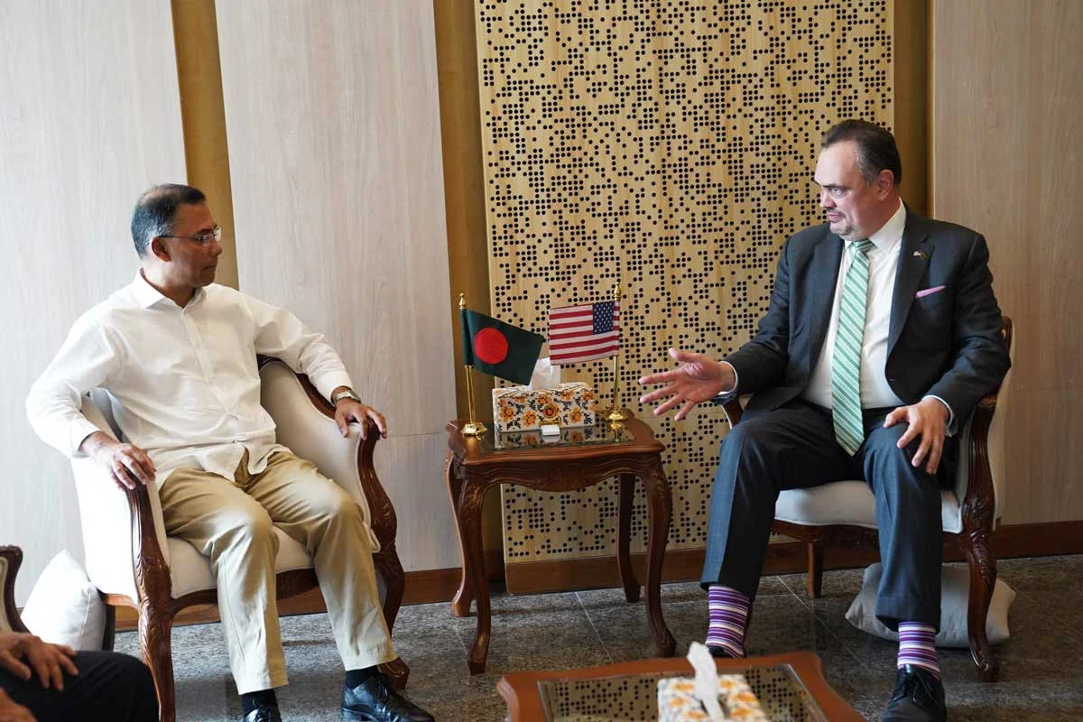প্রধানমন্ত্রীর সঙ্গে মার্কিন রাষ্ট্রদূতের সৌজন্য সাক্ষাৎ