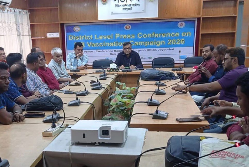 জয়পুরহাটে হাম-রুবেলা টিকাদান শুরু ২০ মে